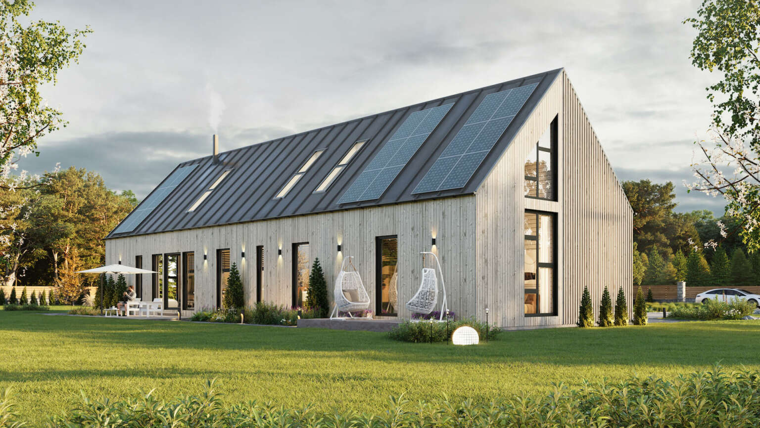 Villa för den moderna familjen